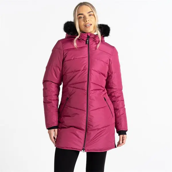 Image of Dare 2b Striking III Waterproof Jacket - Pink Hydrangea 14