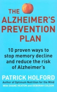 Image of The Alzheimers Prevention Plan by Patrick Holford Paperback