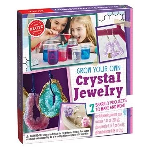 Image of Grow Your Own Crystal Jewelry by Editors of Klutz (Hardback, 2016)
