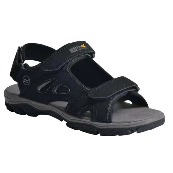 image of Regatta Holcombe Vent Lightweight Sandal - Black