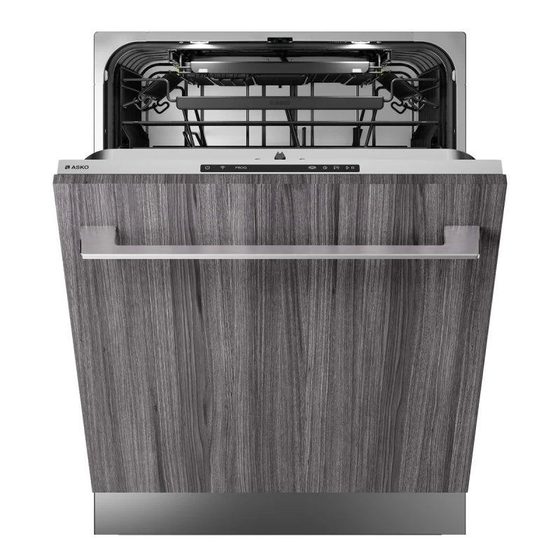 Image of ASKO Logic DFI545N.UK WiFi Connected Integrated Full Size Dishwasher - Stainless Steel Control Panel - A Rated, Stainless Steel