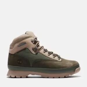 Image of Timberland Euro Hiker Chukka For Men In Green Dark Green, Size 10