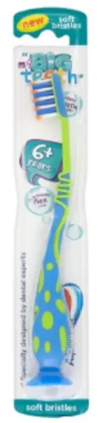 Image of Aquafresh Big Teeth 6-8 Years Toothbrush
