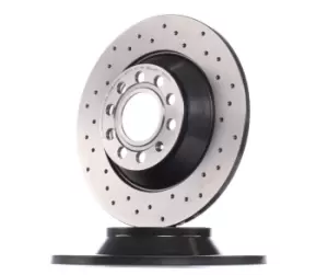 Image of BREMBO Brake disc AUDI 08.8843.2X 4F0615601E Brake rotor,Brake discs,Brake rotors