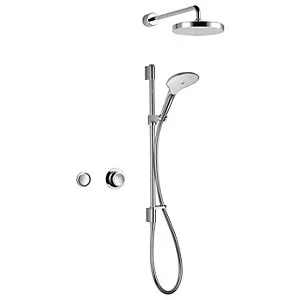 image of Mira Mode Pumped Gravity Rear Fed Digital Mixer Shower