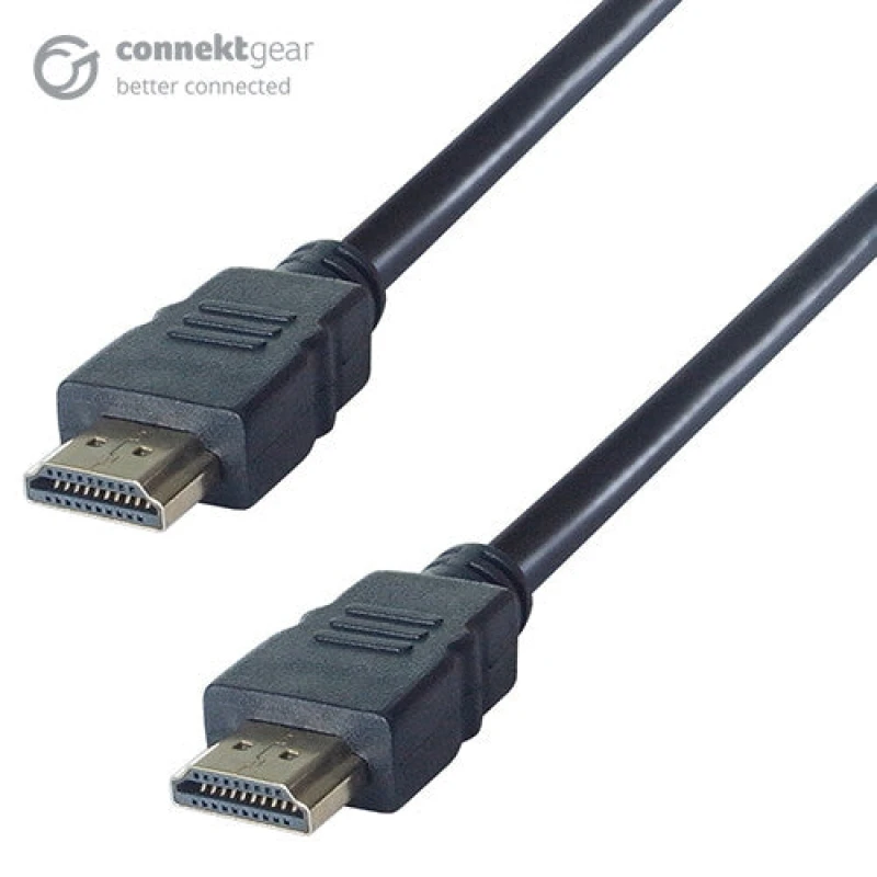 Image of CONNEkT Gear connektgear 0.5m HDMI V2.0 4K Ultra HD Connector Cable - Male to Male Gold Connectors 26-70054K