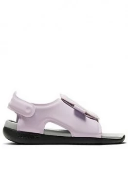 Image of Nike Childrens Sunray Adjust 5 Sandals - Lilac Size 7.5