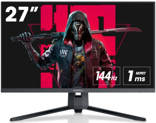 image of KOORUI 27" 27E1QA QHD VA LED Gaming Monitor