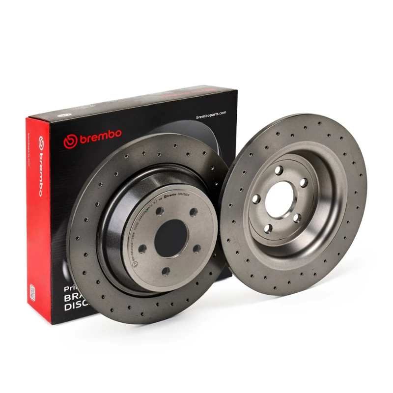 Image of BREMBO Brake disc BREMBO 08.N258.2X