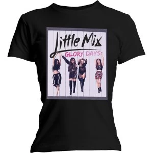 Image of Little Mix - Glory Days Womens Large T-Shirt - Black