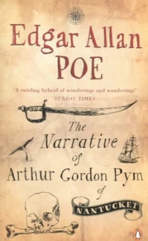 Image of The Narrative of Arthur Gordon Pym of Nantucket by Edgar Allen Poe Paperback