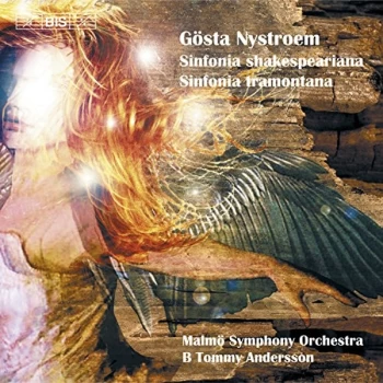 Image of G&ouml;sta Nystroem - Sinfonia Shakespeariana, Sinfonia Tramontana (Malmo So) CD