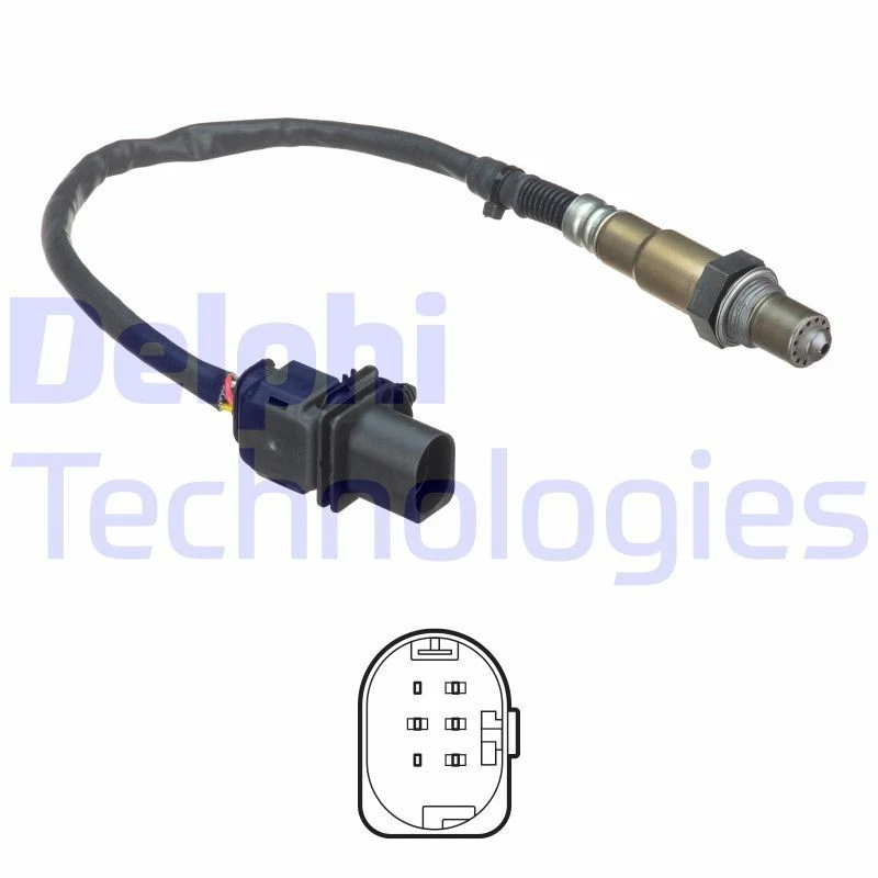 Image of DELPHI Lambda sensor DELPHI ES21306-12B1