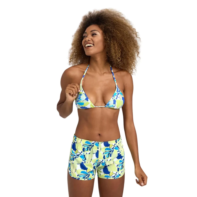 Image of Womens swim shorts Arena Allover Bleu Female M