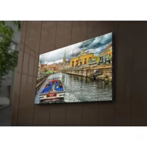 Image of 4570?ACT-74 Multicolor Decorative LED Lighted Canvas Painting