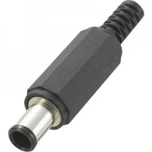 Image of Conrad Components Low power connector Plug straight 5.5mm 1mm
