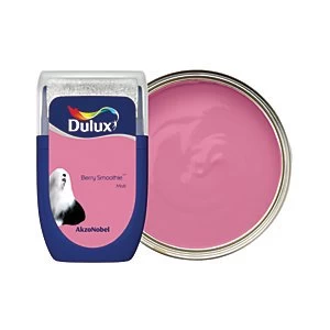 image of Dulux Berry Smoothie Matt Emulsion Paint 30ml