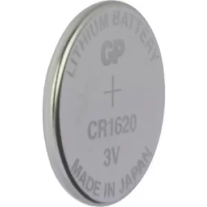 image of GP Batteries GPCR1620 Button cell CR1620 Lithium 3 V