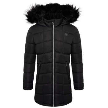 Image of Dare 2b Girls Striking Half Zip Fleece - Black
