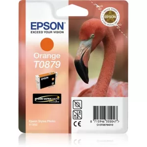 Image of Epson Flamingo T0879 Orange Ink Cartridge