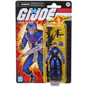 image of Hasbro G.I. Joe Retro Collection Cobra Officer Action Figure