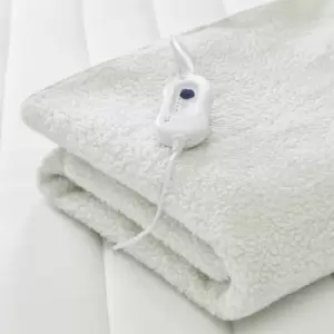 image of Silentnight Comfort Control Fleecy Electric Blanket - Double