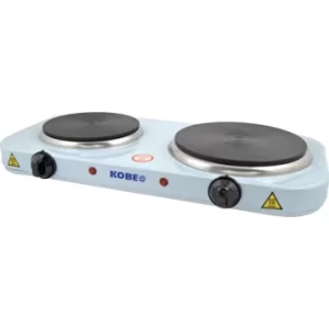 image of HPD250 Portable Hot Plate Two Elements 190MM 1.5KW and 160MM 1KW 240V