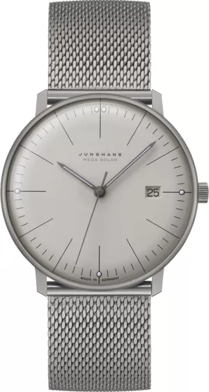 Image of Junghans Watch Max Bill Mega Solar Sapphire Crystal