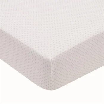 image of Murmur Thea Fitted Sheet - LINEN