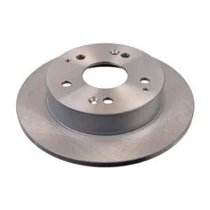 Image of Brake Discs ADH24372 by Blue Print Rear Axle 1 Pair