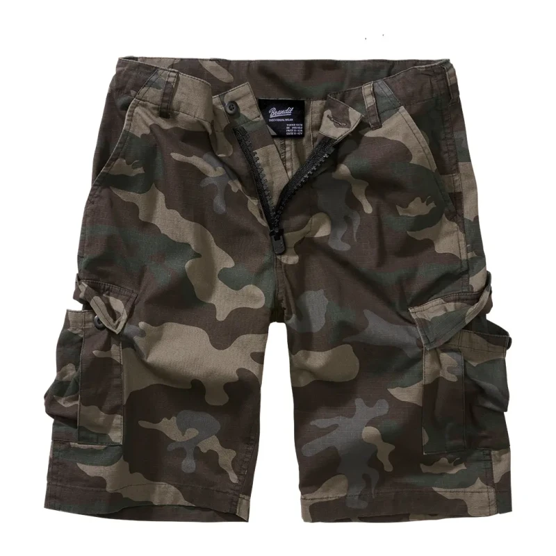 Image of Brandit BDU Ripstop, cargo shorts kids , color: Darkcamo , size: 122/128