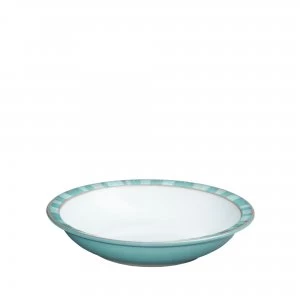 image of Denby Azure Coast Shallow Rimmed Bowl