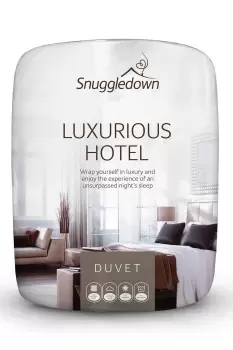 image of Snuggledown Luxurious Hotel 4.5 Tog Duvet - Size: Double - White