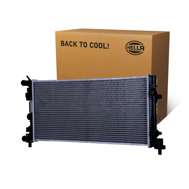 Image of HELLA Engine radiator HELLA 8MK 366 302-341