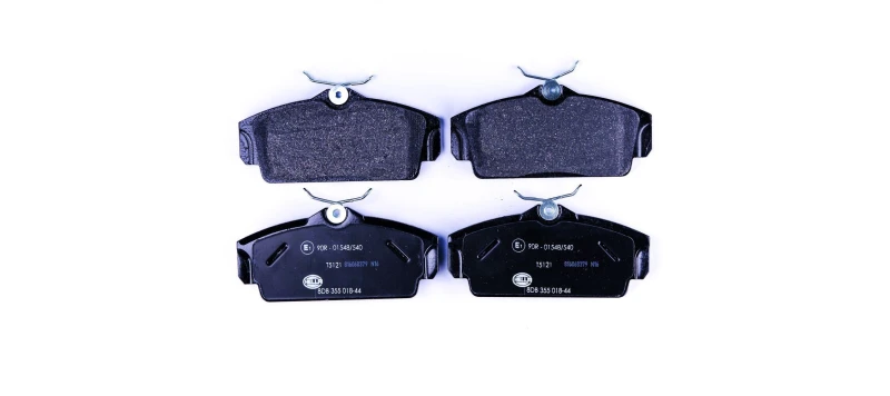 Image of HELLA Brake pad set HELLA 8DB 355 018-441