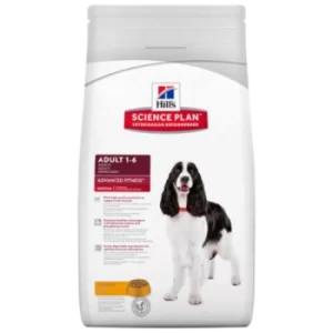 Image of Hill's Science Plan Canine Adult Advanced Fitness Medium Chicken Dog Food 2.5kg