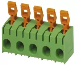 Image of Phoenix Contact PLH 16/ 6-15 6-pin PCB Terminal Strip, 15mm Pitch