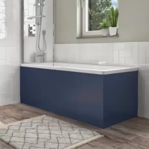 Image of 1700mm Blue Bath Front Panel - Ashford