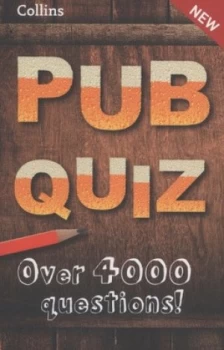 Image of Collins Pub Quiz by Chris Bradshaw Paperback