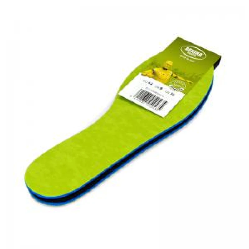 Image of Steplite Bekina Steplite Easygrip Extra Thick Felt Washable Insole (Pack of 5) Green 08 BNE00108