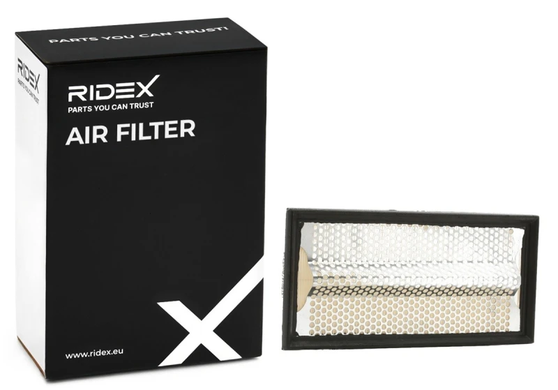 Image of RIDEX 8A0334 Air filter Filter Insert Air Filter (8)