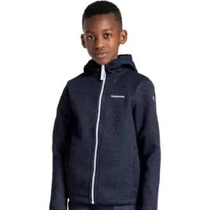 Image of Craghoppers Boys Shiloh Hooded Relaxed Fit Fleece Jacket 9-10 Years- Chest 27.25-28.75', (69-73cm)