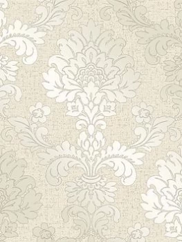 Image of Fine Decor Fine Decor Quartz Damask Wallpaper - Gold