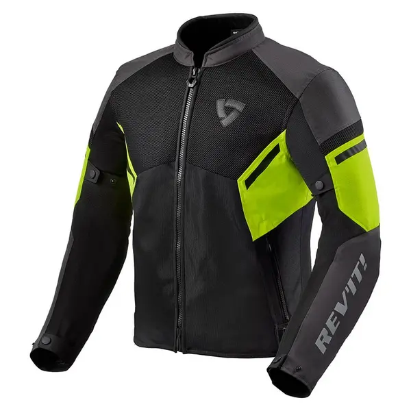 Image of REV'IT! GT R Air 3 Jacket Black Neon Yellow Size 2XL