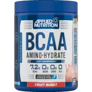 image of BCAA Amino-Hydrate - 450g-Pineapple Branch Chain Amino Acids Applied Nutrition