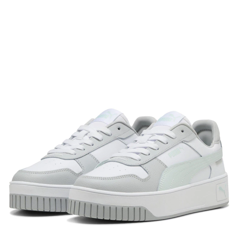 Image of Puma Carina Street Wht/Blue/Gry female 4 (37)