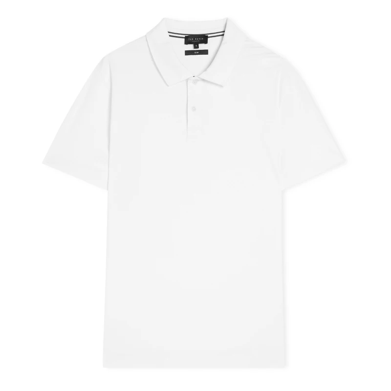 Image of Ted Baker Zeiter Polo Shirt - White White S