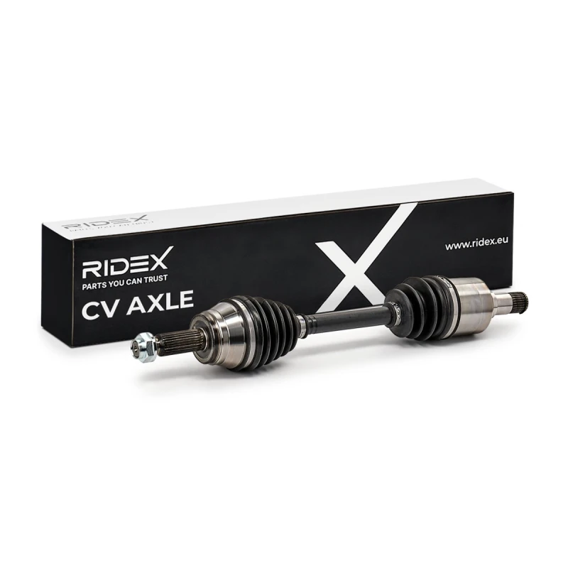 Image of RIDEX 13D1899 Drive shaft for 6-speed automatic transmission, Front Axle Left Drive Shaft (13)