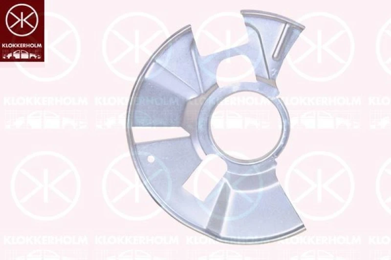Image of KLOKKERHOLM Brake disc backing plate KLOKKERHOLM 3421378