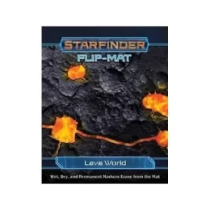 image of Starfinder Flip-Mat: Lava World